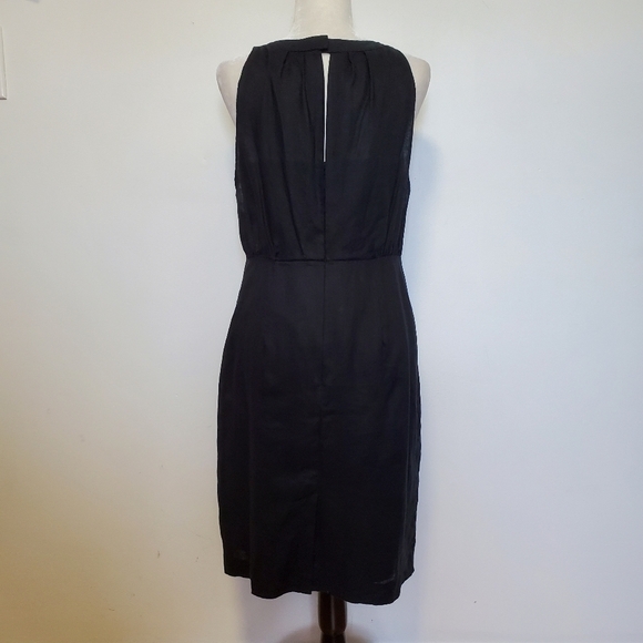 Anne Taylor LOFT Black Linen Dress - Picture 2 of 6